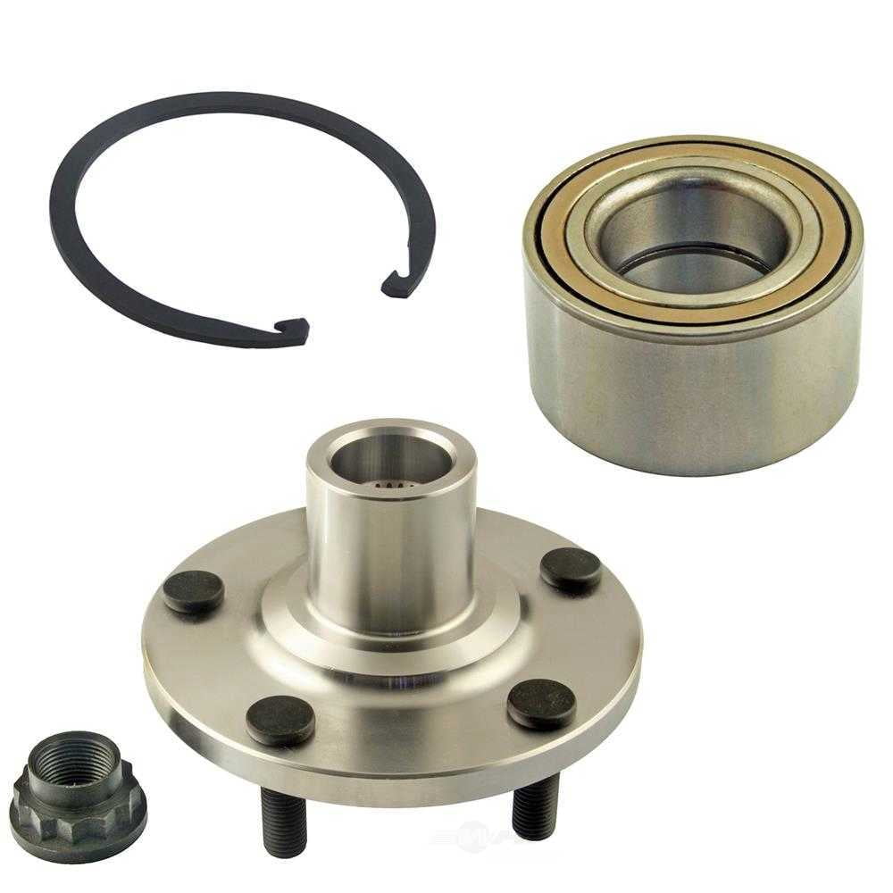 ACDelco 51803SK2 Front Wheel Bearing and Hub Assembly Repair Kit