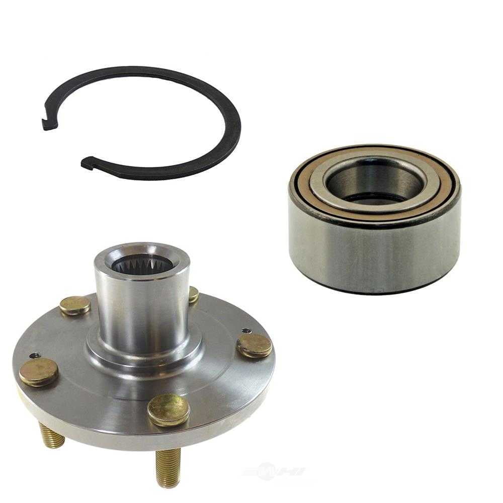ACDelco 51853SK Front Wheel Bearing and Hub Assembly Repair Kit