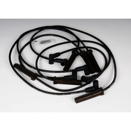 ACDelco 726DD GM Original Equipment Spark Plug Wire Set Fits select: 2000 CHEVROLET MALIBU, 2000 PONTIAC GRAND AM