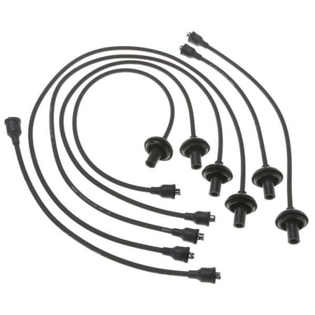 ACDelco 9066E - Spark Plug Wire Set Fits select: 1966 CHEVROLET MONZA, 1967 CHEVROLET CORVAIR 500