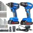 thumbnail image 1 of ACDelco ARI20132-K1 20V Cordless Drill, Impact Driver,Impact drill, 2 Tool Power Tool Combo Kit, Brushless Power Tool Set with 2 Batteries and Charger Included, 1 of 8