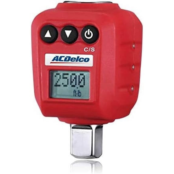ACDelco Tools 1/2 Compact Angle Digital Torque Wrench, Measures 10-99.5 ft-lbs ACDelco Tools 1/2 Compact Angle Digital Torque Wrench, Measures 10-99.5 ft-lbs