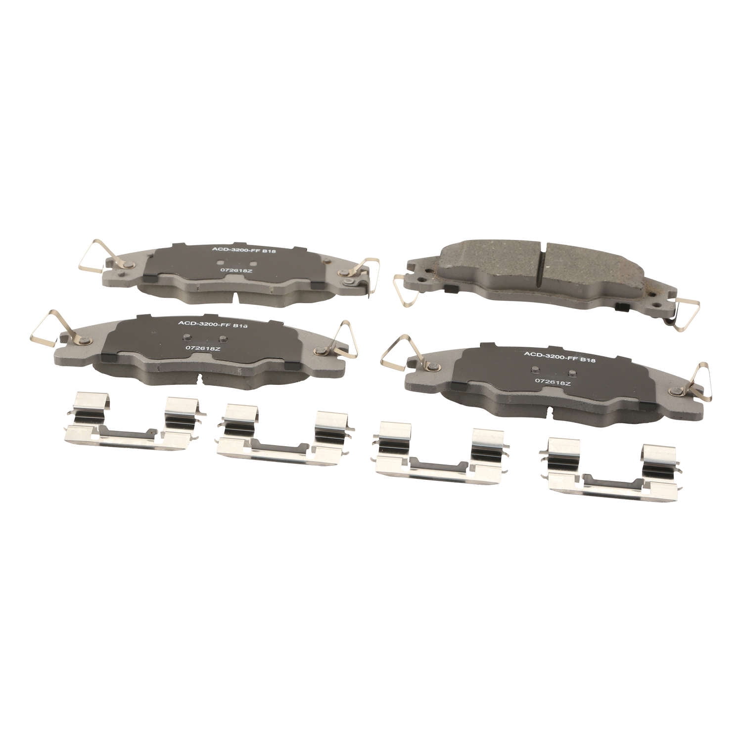 ACDelco Advantage Ceramic Brake Pad Set, w/ Hardware Fits select 2008