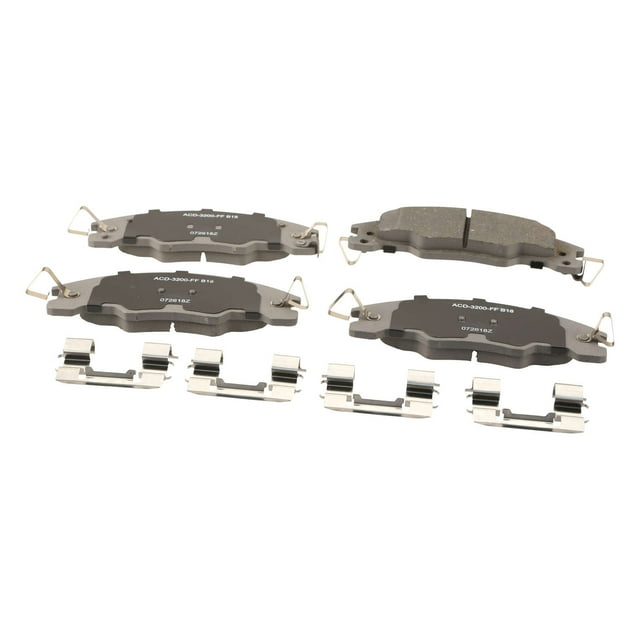 ACDelco Advantage Ceramic Brake Pad Set, w/ Hardware Fits select 2008