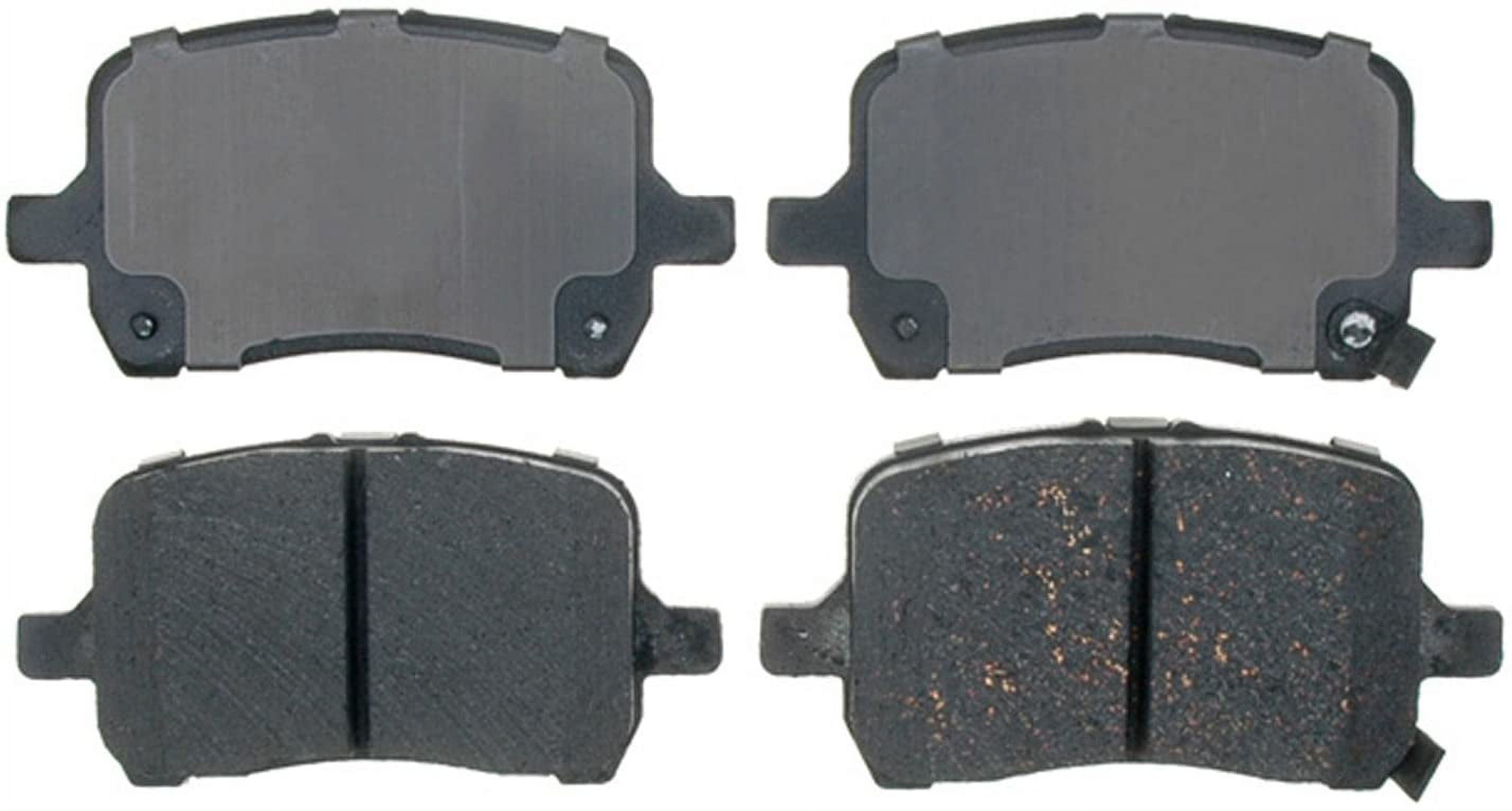 ACDelco Advantage Ceramic Front Disc Brake Pad Set with Hardware