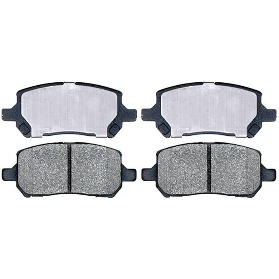 ACDelco Advantage Ceramic Front Disc Brake Pad Set with Hardware 14D956CH Fits select: 2005-2010 CHEVROLET COBALT, 2003-2005 SATURN ION