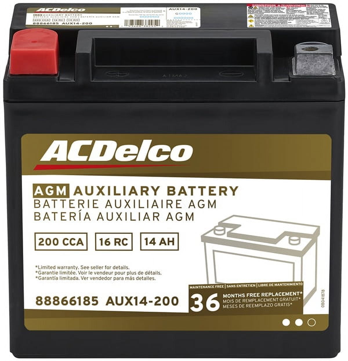 ACDelco Auxiliary Battery
