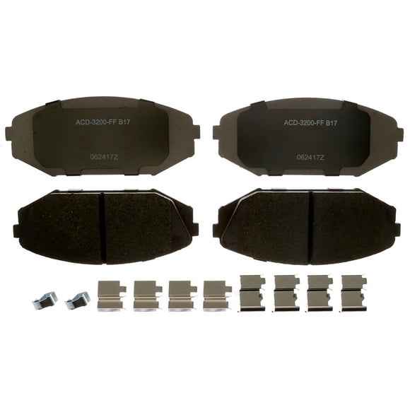 ACDelco Disc Brake Pad Set Fits select: 1999-2004 HONDA ODYSSEY, 2001-2005 ACURA MDX