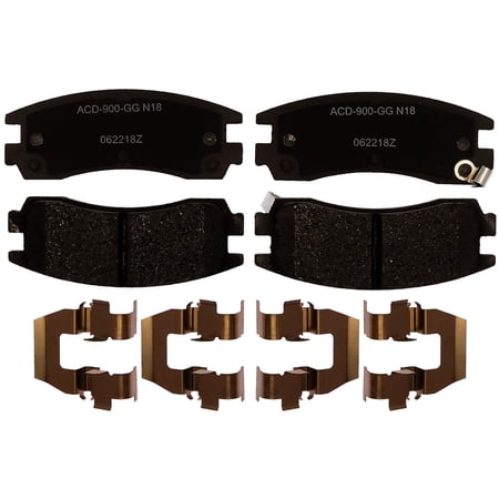 ACDelco Disc Brake Pad Set Fits select: 2000-2005 BUICK LESABRE, 2004 CADILLAC PROFESSIONAL CHASSIS