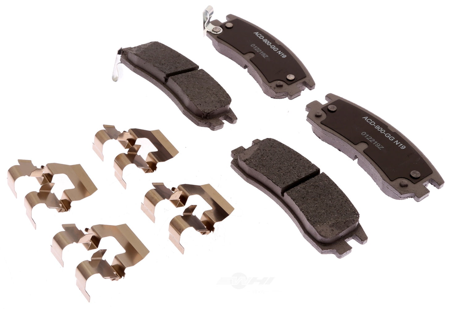Set Pastiglie Freno Anteriori ACDelco Advantage 14D668CH – Ceramiche, Silenziose E Pronte All'Uso