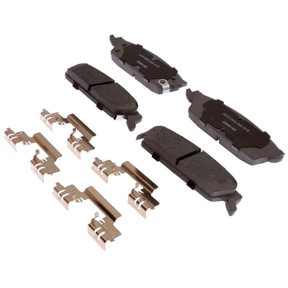 ACDelco Disc Brake Pad Set Fits select: 2008-2013 CHEVROLET SILVERADO, 2007-2014 CHEVROLET TAHOE