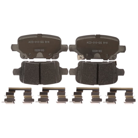 ACDelco Disc Brake Pad Set Fits select: 2018-2020 CHEVROLET EQUINOX, 2016-2019 CHEVROLET MALIBU
