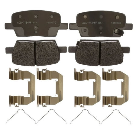 ACDelco Disc Brake Pad Set Fits select: 2018-2020 CHEVROLET TRAVERSE, 2017-2020 GMC ACADIA