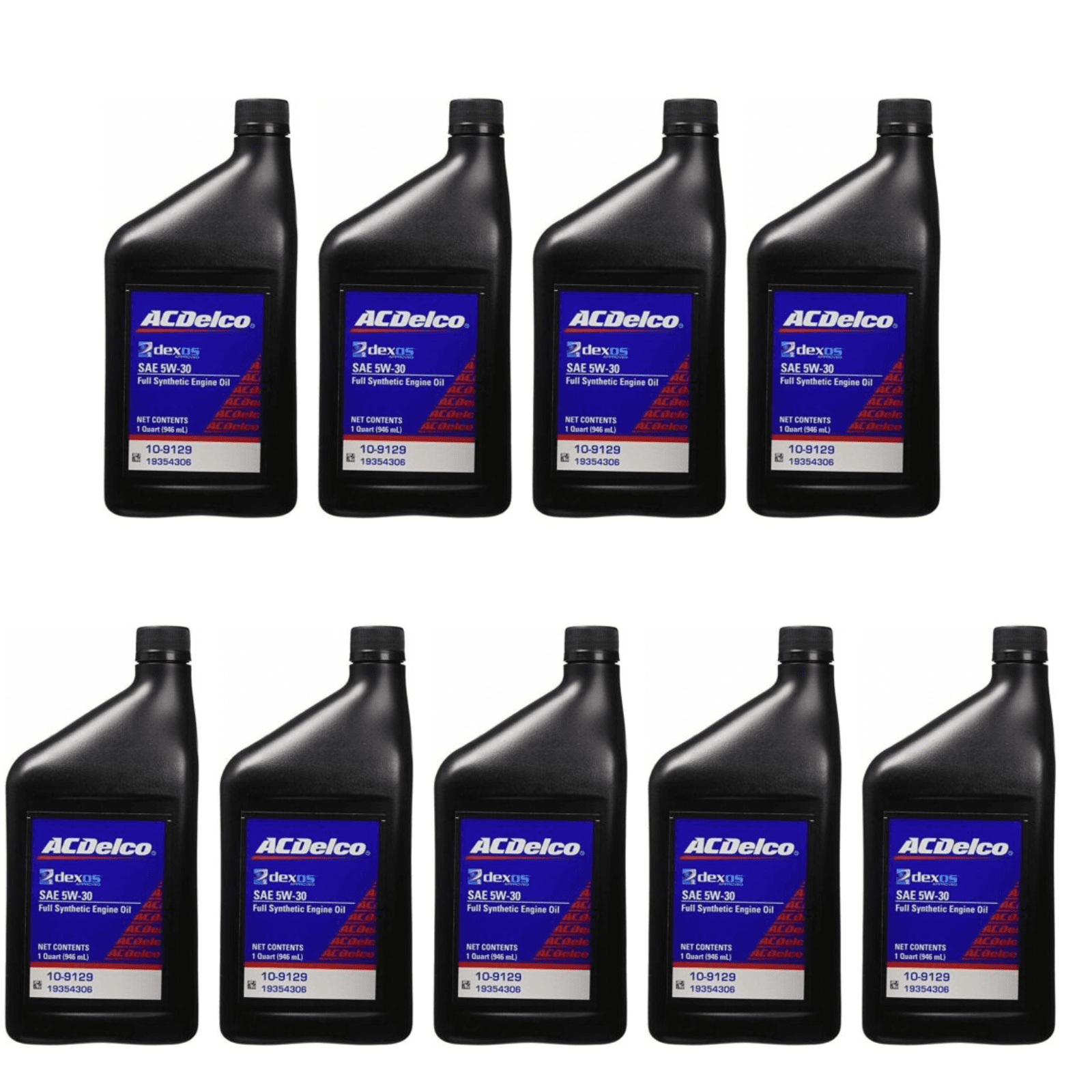 ACDelco Engine Oil 10-9129 Pack of 9 - Walmart.com