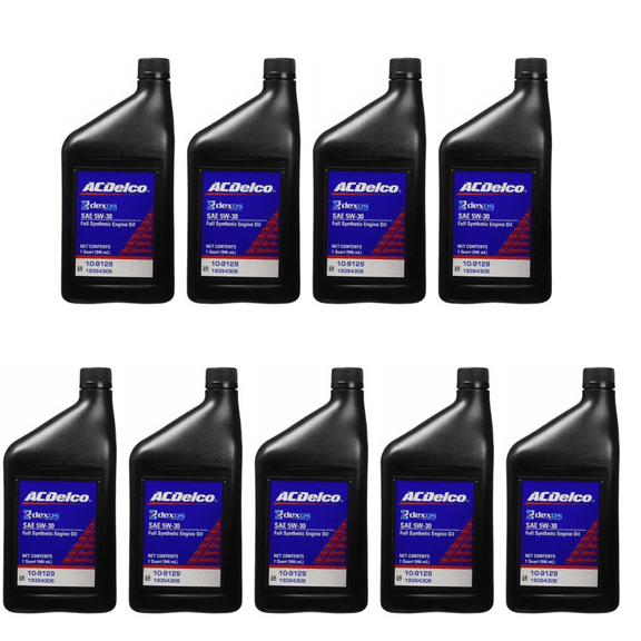 ACDelco Engine Oil 10-9129 Pack of 9