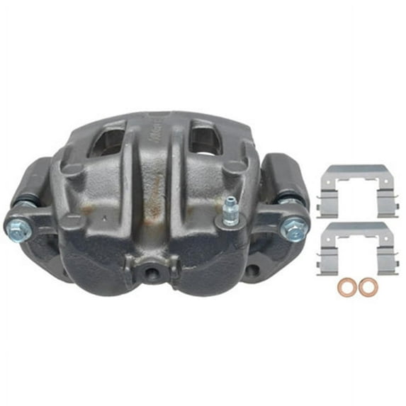 ACDelco Front Driver Side Disc Brake Caliper Assembly without Pads (Friction Ready) 18FR2684 Fits 2007 Hyundai Santa Fe