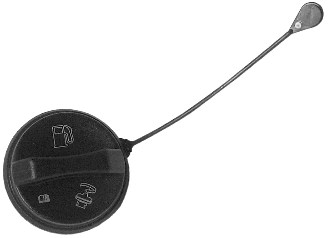 ACDelco Fuel Tank Cap for 2002-2005 Chevrolet Trailblazer, Automotive Fuel Tank Caps, Black