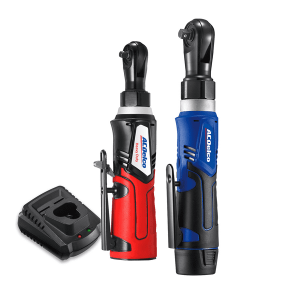 ACDelco G12 Series, 1/4 & 3/8 in Drive Size Cordless 2.0 Ah, 30 ft lb & 45 ft lb Electric Ratchet