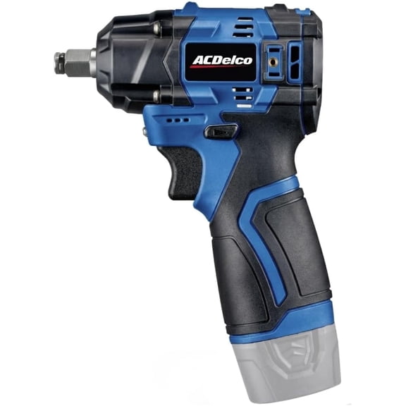 ACDelco G12 Series 12V Brushless 3/8 inch Cordless Impact Wrench 140 ft-lbs 190 Nm Max Torque 3600 RPM 4-Mode Intelligent Control Compact Body Bare Tool Only ARI12186-3T