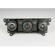 ACDelco GM Genuine Parts 15-74071 Heating and Air Conditioning Control Panel with Rear Window Defogger Switch
