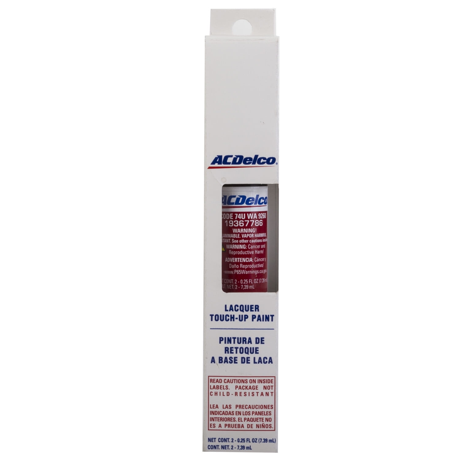 ACDelco, Four-In-One Touch-Up Paint, WA9260, 0.5 oz Victory Red ...