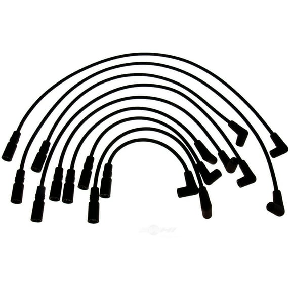 ACDelco GM Original Equipment 628H Spark Plug Wire Set Fits select: 1990 CHEVROLET GMT-400, 1990 GMC SIERRA