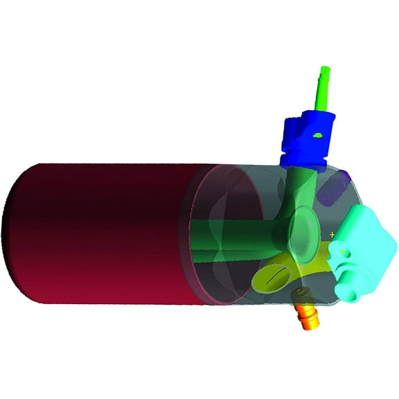 ACDelco GM Original Equipment Air Conditioning Accumulator 15-10345 Fits select: 2003-2022 CHEVROLET EXPRESS G2500, 2004-2022 CHEVROLET EXPRESS G3500