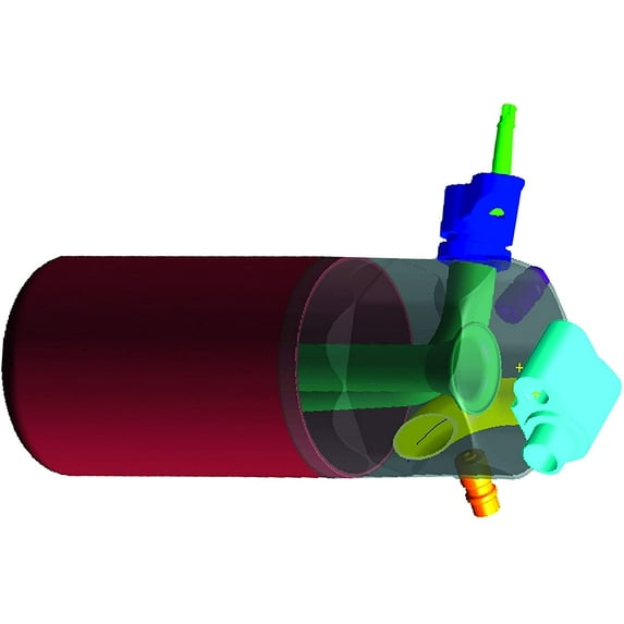 ACDelco GM Original Equipment Air Conditioning Accumulator 15-10345 Fits select: 2003-2022 CHEVROLET EXPRESS G2500, 2004-2022 CHEVROLET EXPRESS G3500