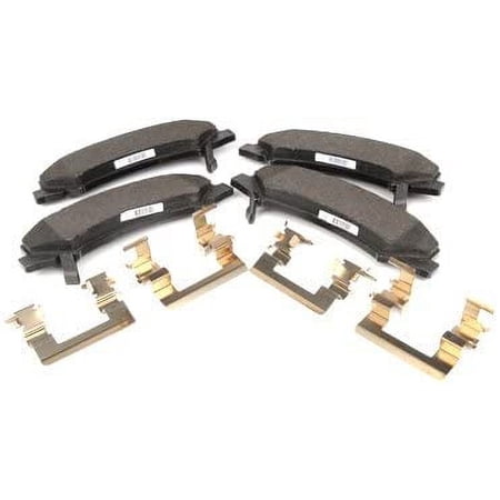 ACDelco GM Original Equipment Front Disc Brake Pad Kit with Brake Pads and Clips 171-0963 Fits select: 2006-2009,2013 CHEVROLET IMPALA