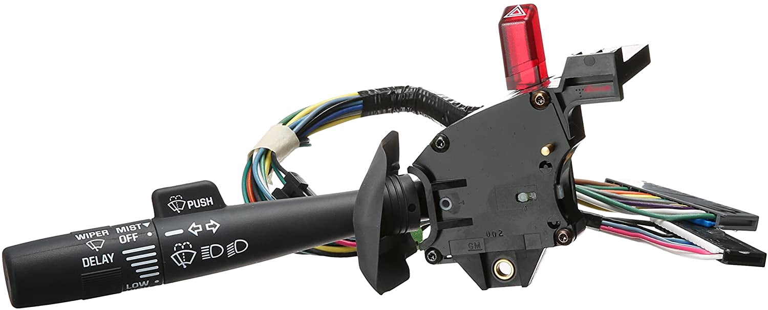 ACDelco GM Original Equipment Turn Signal, Headlight Dimmer, Windshield Wiper and Hazard Switch with Lever D6229A