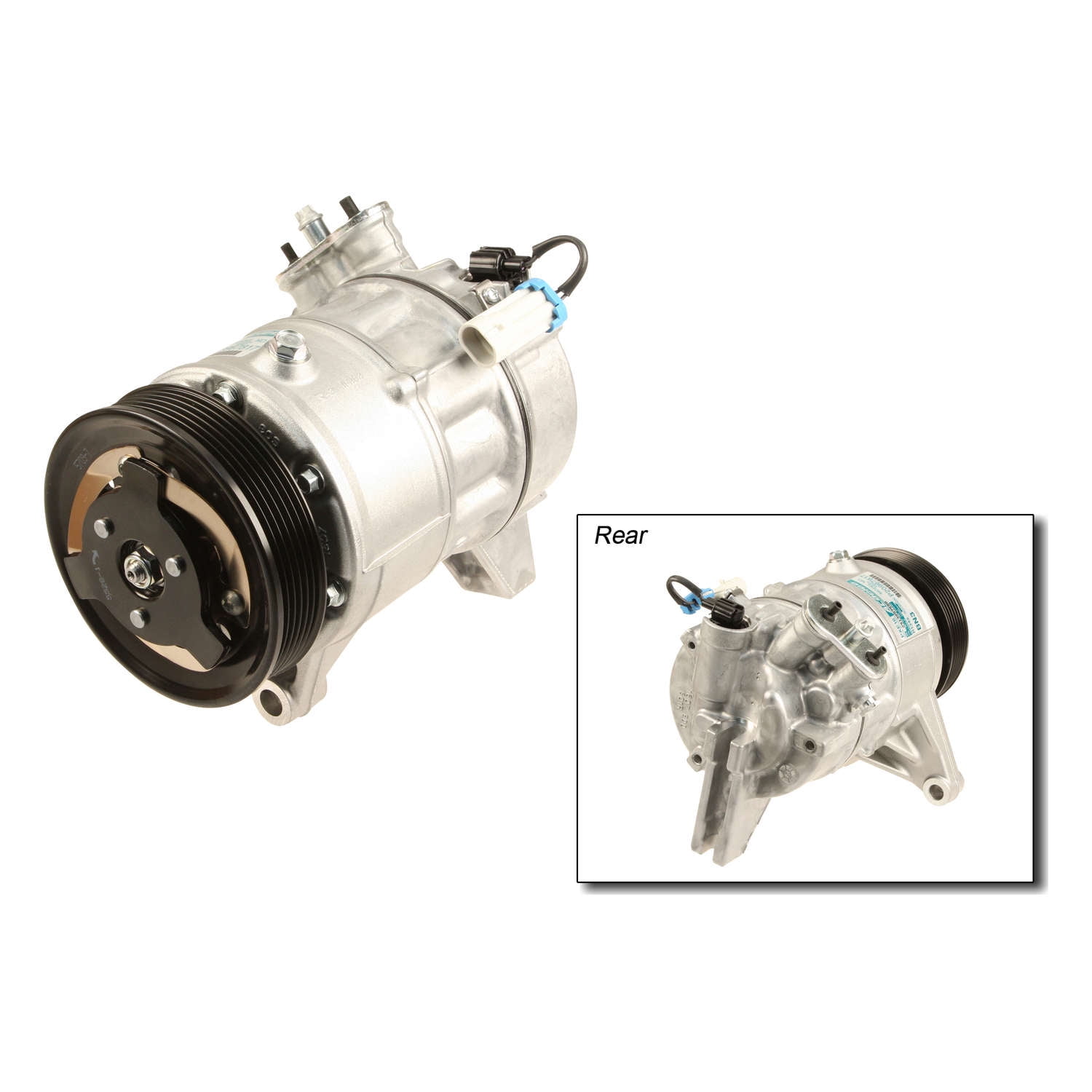 ACDelco Genuine GM A/C Compressor Fits 2011 Buick LaCrosse - Walmart.com