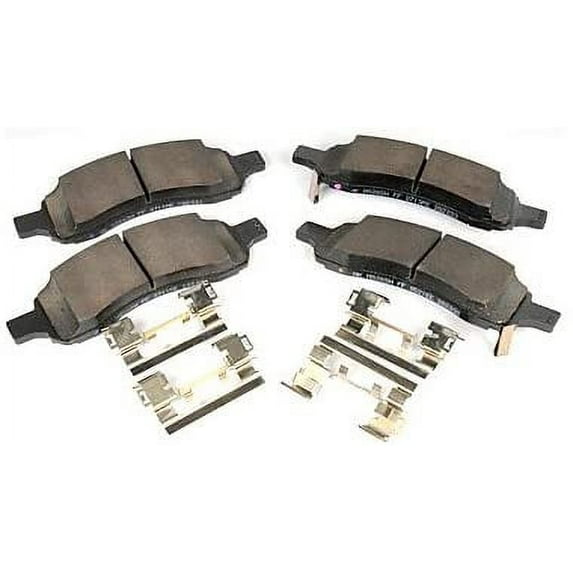 ACDelco Genuine GM Brake Pad Set, w/ Shims Fits select: 2006-2008 CHEVROLET TRAILBLAZER LS/LT, 2009-2012 CHEVROLET COLORADO