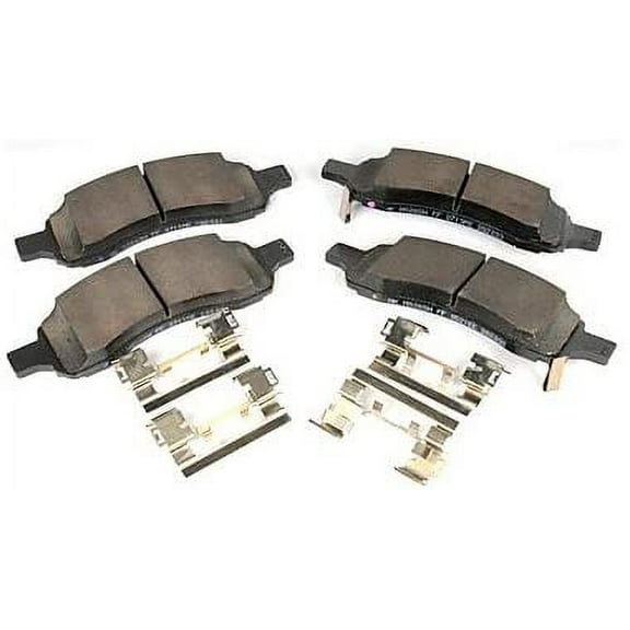 ACDelco Genuine GM Brake Pad Set, w/ Shims Fits select: 2006-2008 CHEVROLET TRAILBLAZER LS/LT, 2009-2012 CHEVROLET COLORADO
