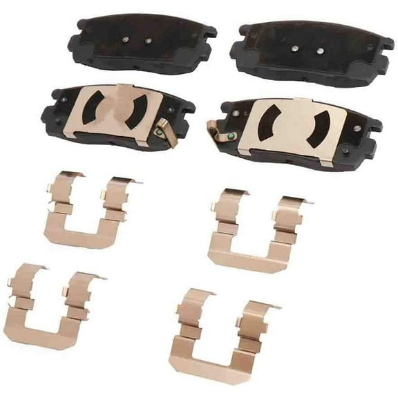 ACDelco Genuine GM Brake Pad Set, w/ Shims Fits select: 2010-2017 CHEVROLET EQUINOX LT, 2011-2017 GMC TERRAIN SLE