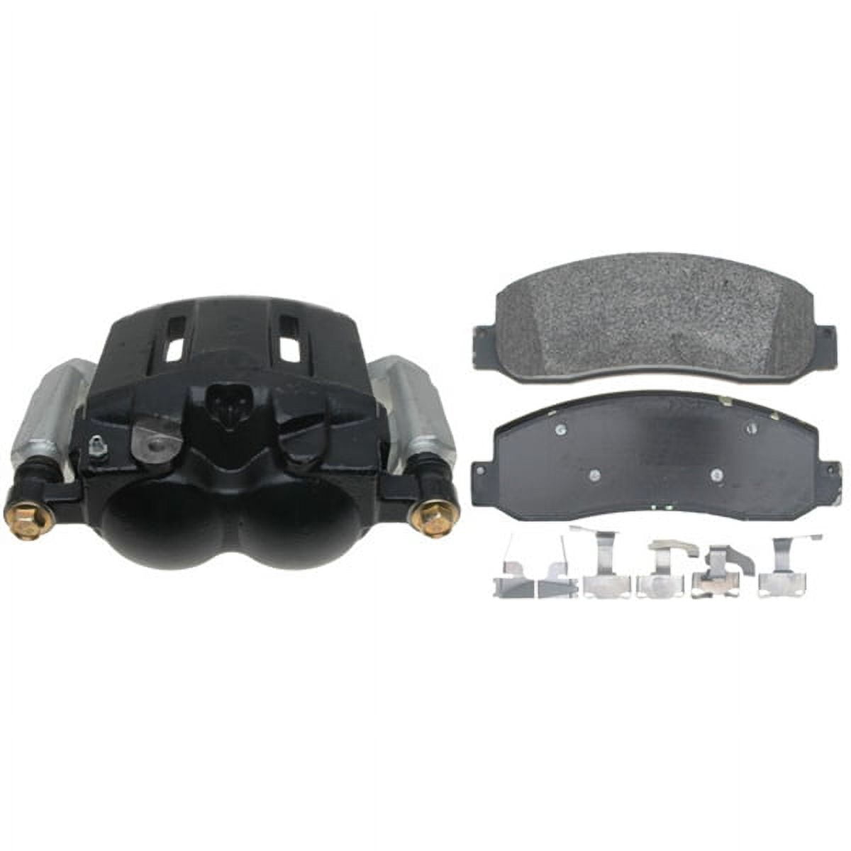 ACDelco Gold 18R2534 Front Passenger Side Disc Brake Caliper Assembly with Semi-Metallic Pads (Loaded Non-Coated), Remanufactured Fits select: 2005-2013 FORD F250, 2005-2012 FORD F350