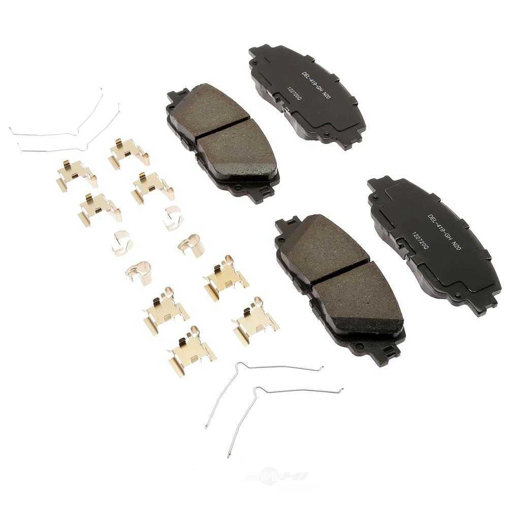 ACDelco Gold Ceramic Brake Pad Set Fits select: 2019-2023 TOYOTA RAV4, 2018-2019 TOYOTA CAMRY