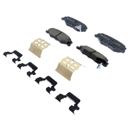 ACDelco Gold Ceramic Brake Pad Set, w/ Hardware Fits select: 1997-2004,2005-2008 CHEVROLET CORVETTE