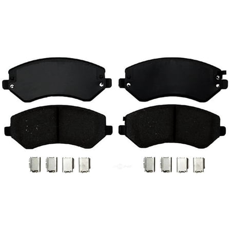 ACDelco Gold Ceramic Brake Pad Set, w/ Hardware Fits select: 2002-2005,2007 JEEP LIBERTY