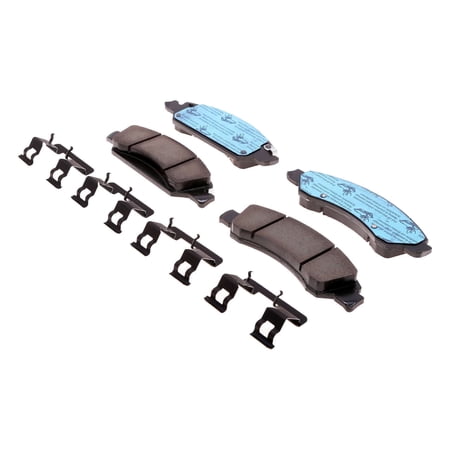 ACDelco Gold Ceramic Brake Pad Set, w/ Hardware Fits select: 2005-2006,2008 CHEVROLET SILVERADO