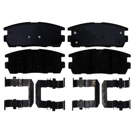 ACDelco Gold Ceramic Brake Pad Set, w/ Hardware