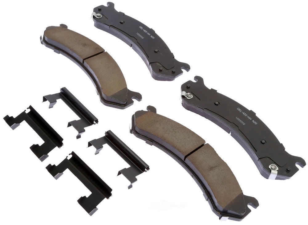 ACDelco 17D1473M Set Pastiglie Freno Posteriori Semi-Metalliche Professional