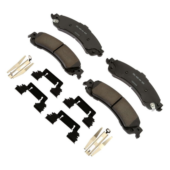 ACDelco Gold Performance Ceramic Brake Pad Set, w/ Hardware Fits select: 2003-2006 CHEVROLET SILVERADO, 2000-2006 CHEVROLET TAHOE