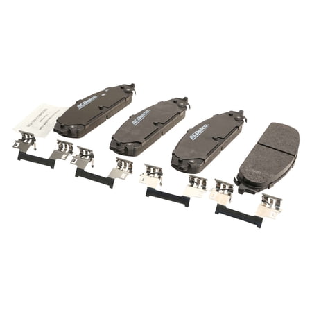 ACDelco Gold Performance Semi-Metallic Brake Pad Set, w/ Hardware