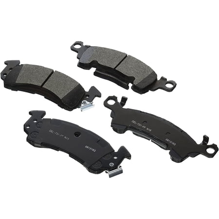 ACDelco Gold Semi-Metallic Front Disc Brake Pad Set 17D52MH Fits select: 1969-1981 CHEVROLET CAMARO, 1970-1986 CHEVROLET C10