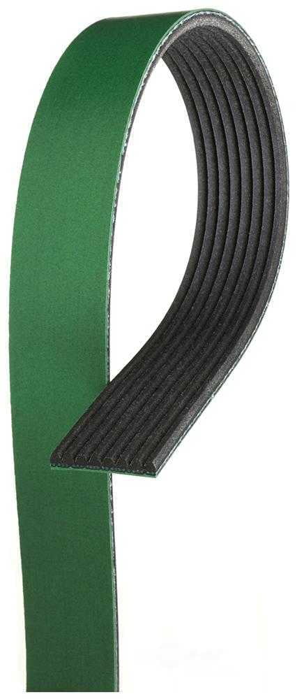 ACDelco K080816HD Heavy Duty Serpentine Belt Fits select: 1994 FORD F350, 1994 FORD F250