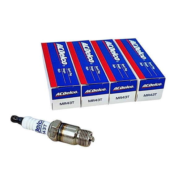 ACDelco MR43T Professional Marine Spark Plug - 3.0L 4-Cylinder Boat Engine Tune-Up Kit - 4 Pack