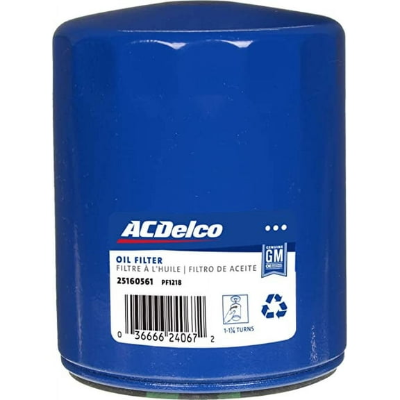 ACDelco #PF1218 Engine Oil Filter Fits select: 1995-1999 CHEVROLET TAHOE, 1988-2000 CHEVROLET GMT-400