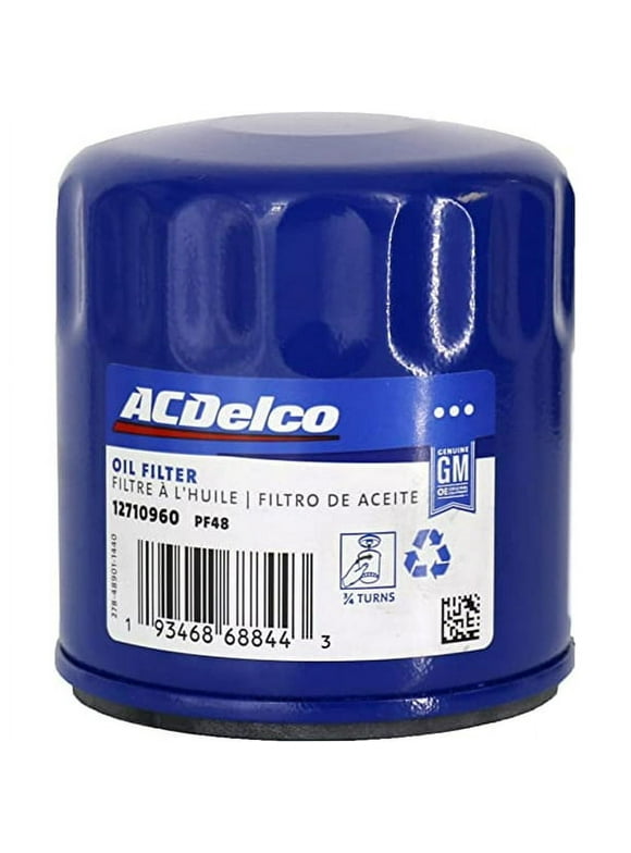 ACDelco PF48 Original Equipment Professional Engine Oil Filter Height 3.24" Length 3.31"