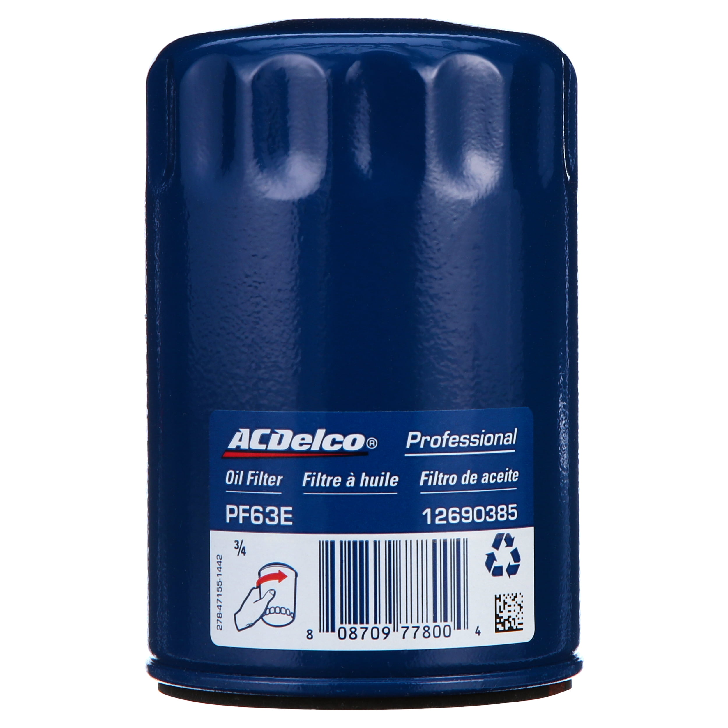 ACDelco PF63E Professional Engine Motor Oil Filter Fits select: 2014