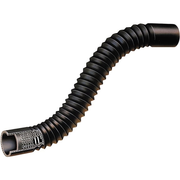 ACDelco Professional 31610 Flexible Radiator Hose 1-1/4 x 13 in Fits select: 1966-1970 FORD MUSTANG, 1984-1995 TOYOTA PICKUP